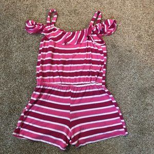 Ella Moss Cold Shoulder Romper 6X